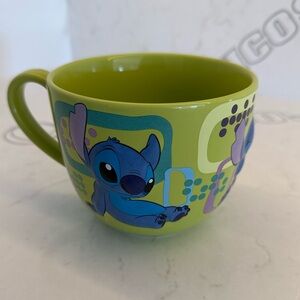 Disney Store Collectible Stitch Embossed Oversized Mug -Disney Lilo & Stitch